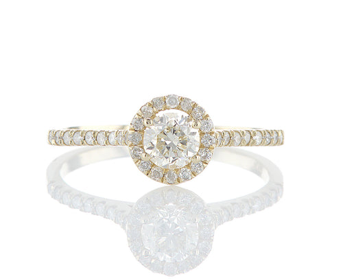טבעת אירוסין יצהר Fermond Jewelery