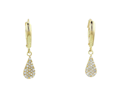 עגילי טיפה לשם Fermond Jewelry