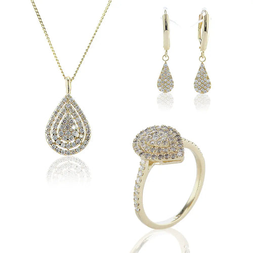 סט אמסטרדם (יהלומים טבעיים) Fermond Jewelry