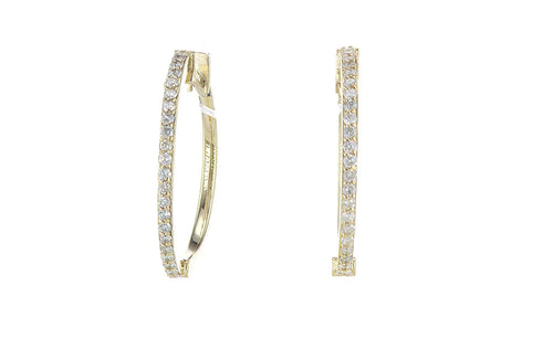 עגילי חישוק זיווה Fermond Jewelry