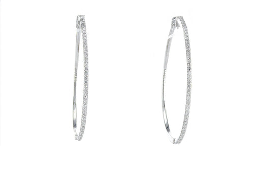 עגילי חישוק סטפני Fermond Jewelry