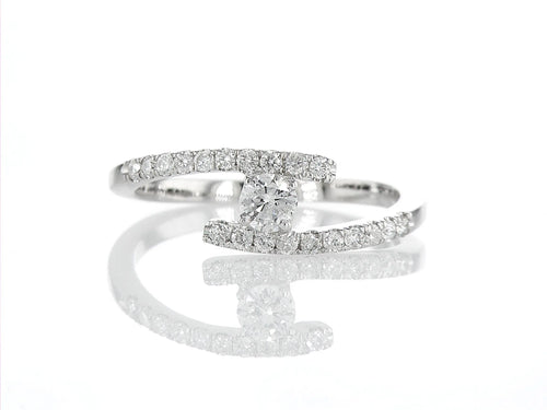 טבעת אירוסין שליו Fermond Jewelry