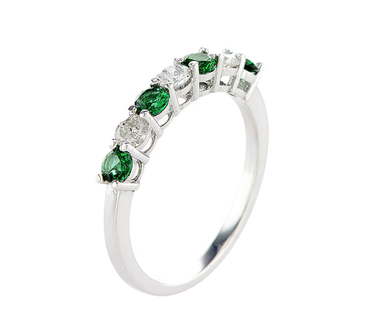 טבעת חצי אטרניטי גאולה Fermond Jewelery