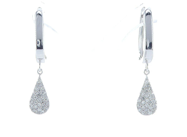 עגילים תלויים אודם Fermond Jewelery