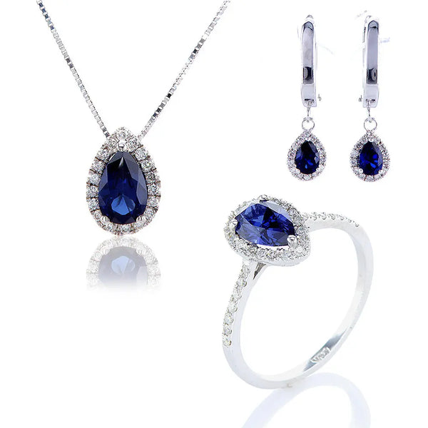 (סט פראג (אבן ספיר Fermond Jewelery