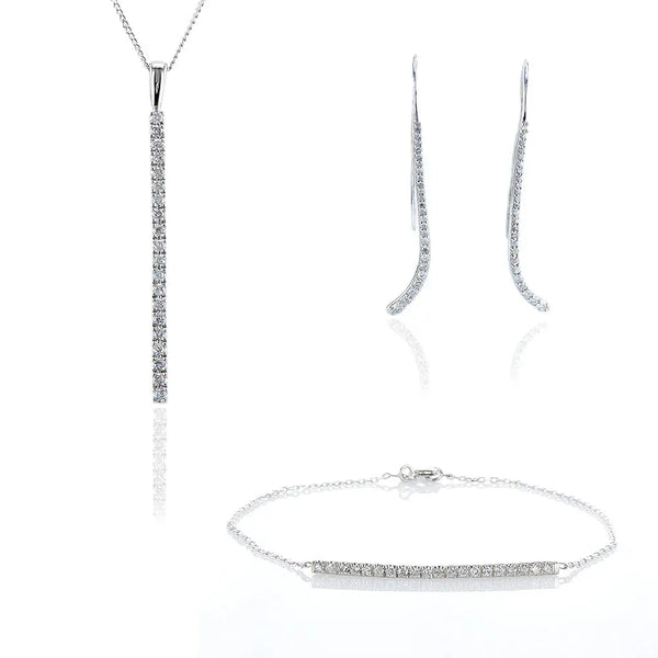 סט ליסבון (יהלומים טבעיים) Fermond Jewelery