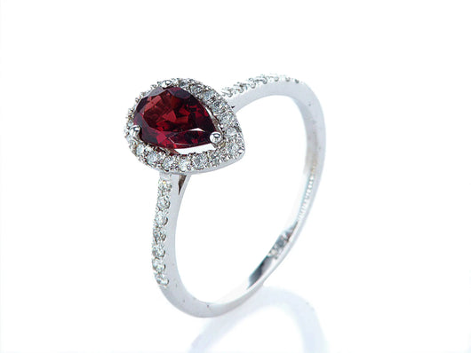 סט סינגפור (אבן גרנט) Fermond Jewelery