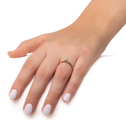 טבעת אירוסין תבל Fermond Jewelery