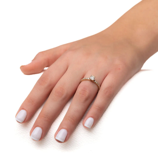 טבעת אירוסין תגל Fermond Jewelery