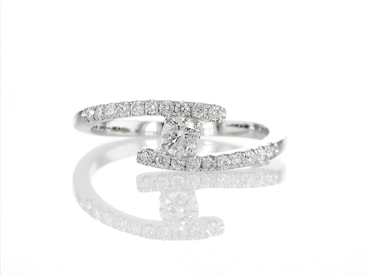 טבעת אירוסין שליו Fermond Jewelery