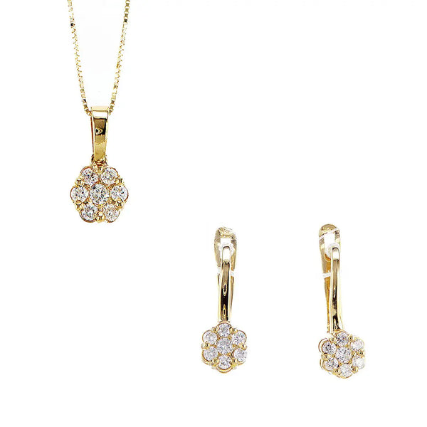 סט בואנוס איירס (יהלומים טבעיים) Fermond Jewelery