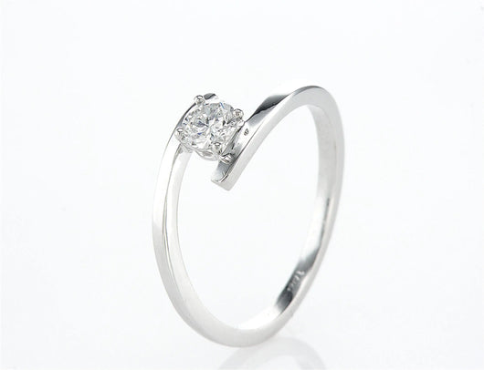 טבעת אירוסין אלמוג Fermond Jewelery