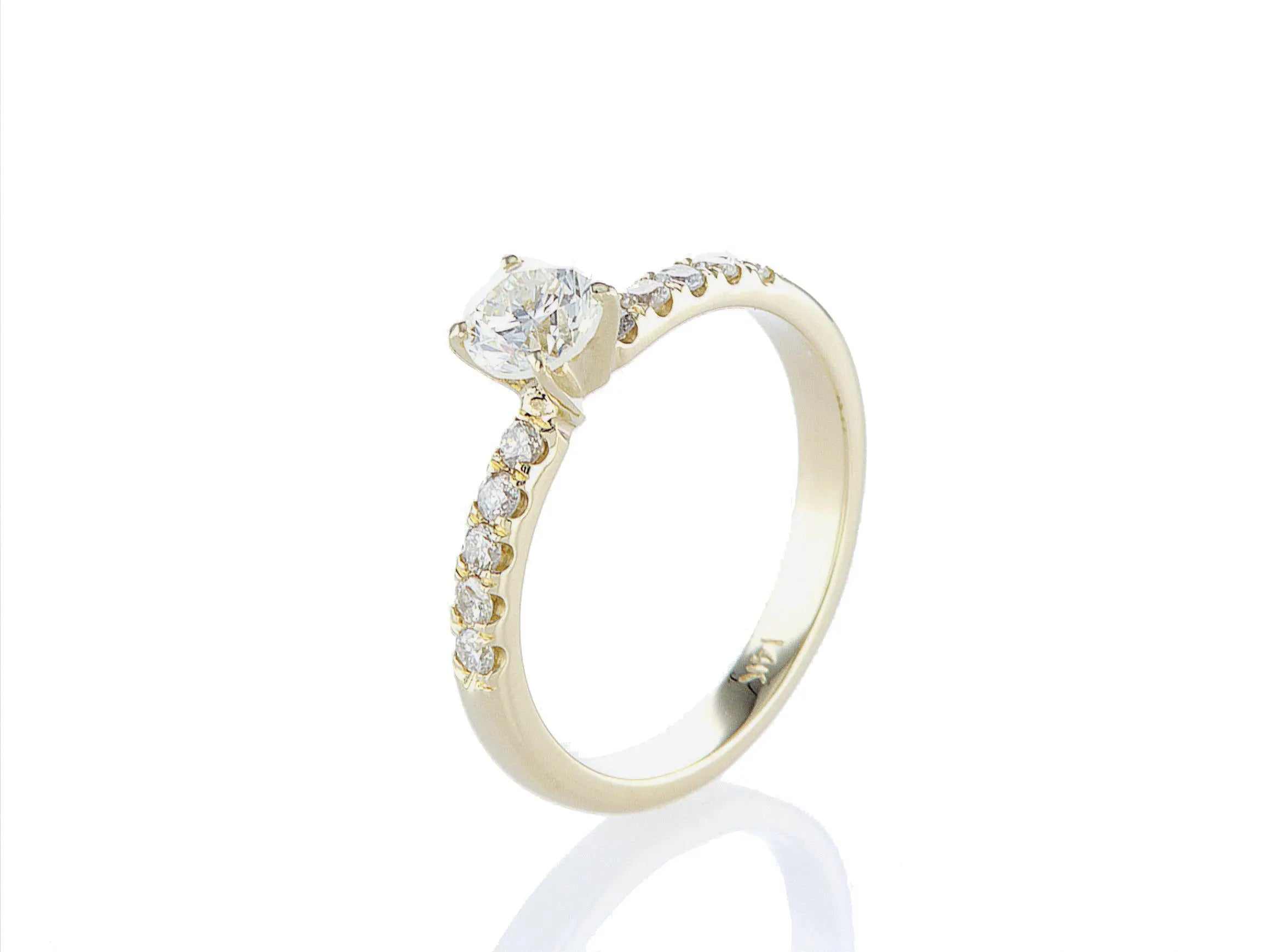 טבעת אירוסין ימית Fermond Jewelery