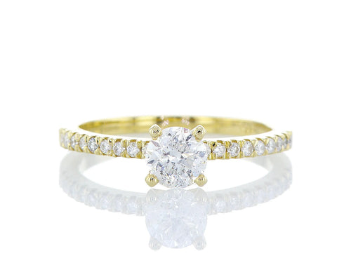 טבעת אירוסין משי Fermond Jewelry