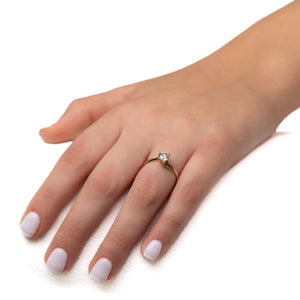 טבעת אירוסין גל Fermond Jewelery