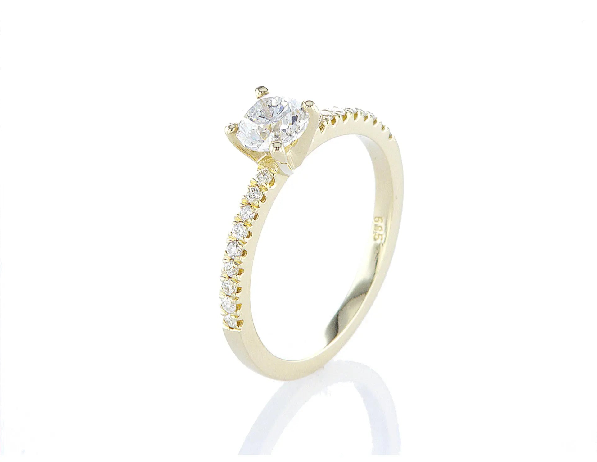 טבעת אירוסין משי Fermond Jewelery