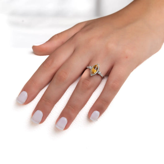 טבעת מעוצבת נטיף Fermond Jewelery