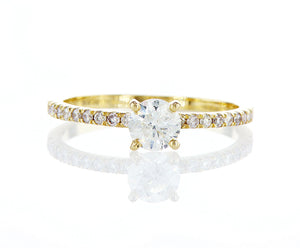 טבעת אירוסין כרמית Fermond Jewelery